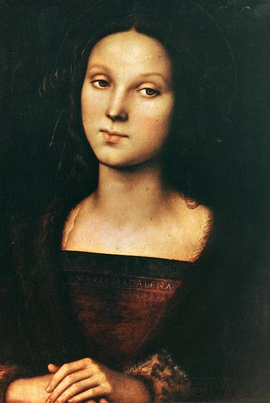 PERUGINO, Pietro Magdalen af Germany oil painting art